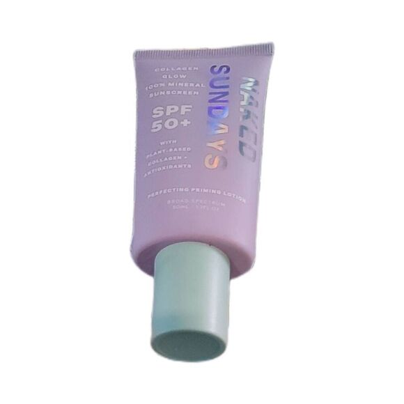 New & Sealed~Naked Sundays Collagen Glow SPF 50+ Perfecting Priming Lotion - Picture 1 of 4